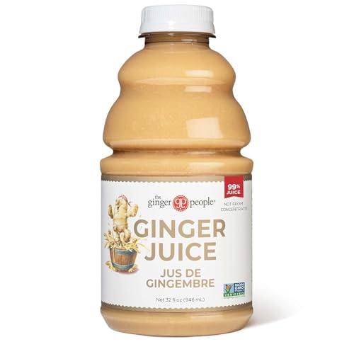Image of 99% Pure Ginger Juice by The Ginger People - Digestive Health, Premium Quality, 32 Fl Oz Bottles (Pack of 12)