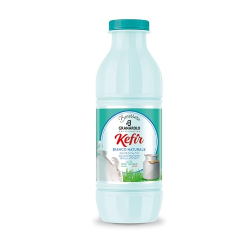 Granarolo, Kefir Bianco Naturale, 480g, Bevanda Probiotica Fermentata, Ricca di Fermenti Lattici, Benefici per l'Equilibrio Intestinale e la Salute del Corpo, Priva di Conservanti e Additivi