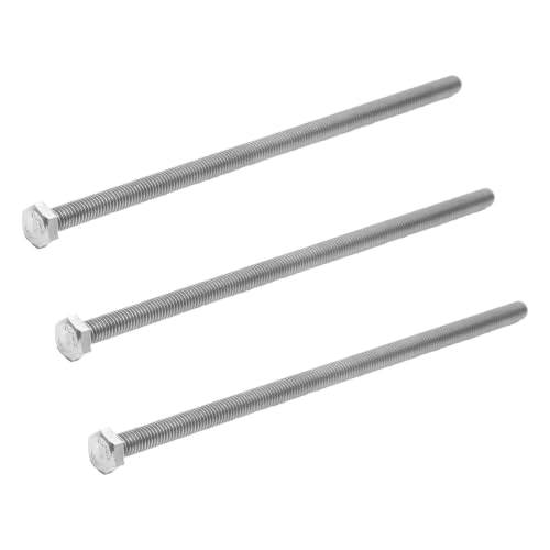 Image of 4 PCS M6 Hex Bolt, M6-1 x 150mm Hex Head Screws Bolts 304 Stainless Steel Tap Bolts (Pack of 3)
