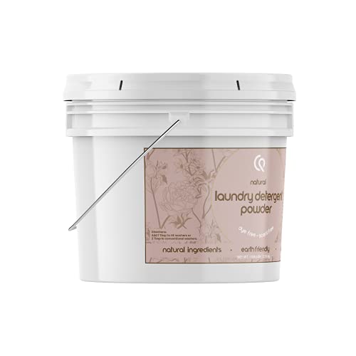 Quality Producer Direct Premium Laundry Soap, 1 Gallon, Powdered, No Added Fragrance Or Brightener, Gentle On Skin, Safe & Non-Toxic, He Safe, Concentrated Cleaning Power, Resealable Bucket With Scoop Included #TOP1