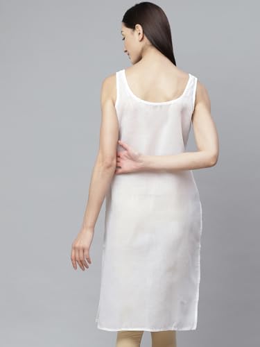 Image of Ada Womens Terivoile Cotton Suit Full Slip /Camisole (Pack of 2) A301831