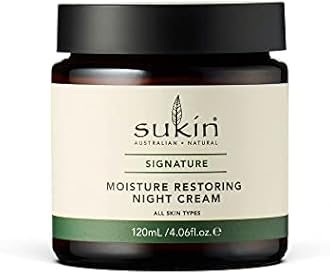 Sukin Organics Moisture Restoring Night Cream, 4.06 Fl. Oz.
