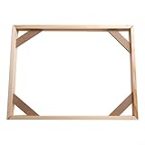 Montage facile et sans tracas : ce kit de cadre à monter soi-même comprend tous les accessoires nécessaires pour le montage. Vous pouvez facilement encadrer des peintures, des affiches et des impressions sans aucune aide professionnelle.