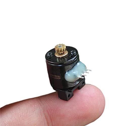 SaDity modèle DIY Micro Stepper démarreur électronique avec Gear 0.3 Moule 11 Dents, 13mm Biphasé Quatre Fils Micro Stepper démarreur électronique DIY Science Petite Taille démarreur électronique