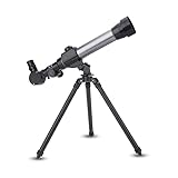  Telescopio Monocular, Telescopio Astronómico Espacial Monocular con Trípode, Equipado con Oculares Intercambiables 20X, 30X, 40X, Diseñado Para Principiantes, Portátil para Moverse