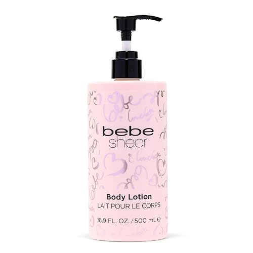 Opiniones de Perfume Bebe Glam - 5 favoritos. 42 bebe Sheer Loción corporal para mujeres – Loción hidratante para piel seca – Aroma frutal, cítrico y floral – Suaviza la piel – 500 ml