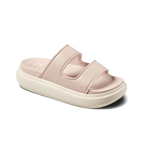 Image of REEF Cushion Bondi 2 Bar Women's Slide Sandal, Lightweight and Supportive Footbed, Water Friendly