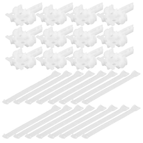 Kit de reparación de persianas verticales de polipropileno resistente con 36 piezas 2