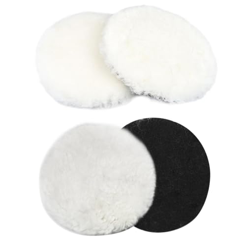DOKRIN Polishing Bonnets, 4 pezzi di tamponi per lucidatura da
