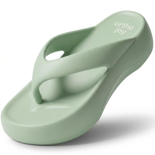 Image of ORTHO JOY Orthopedic Slippers for Women | Soft Cushioned EVA Flip Flops with Arch & Heel Support | Lightweight Anti-Slip Comfort Footwear for Daily Wear, Indoor & Outdoor