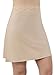 Vassarette Women's Adjustable Waist Half Slip 11073, Vass Latte-18 inch, Small