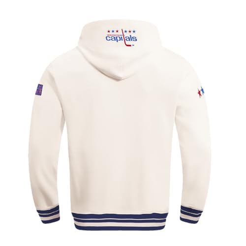 Image of Pro Standard Men's NHL Retro Classics Brushed Back French Terry Pull Over Hoodie