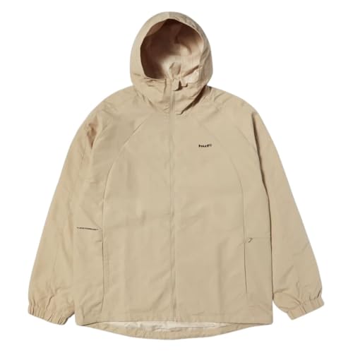 Image of HUF Men's Shell Jacket - Lightweight, Water-Resistent Zip-Up with Hood