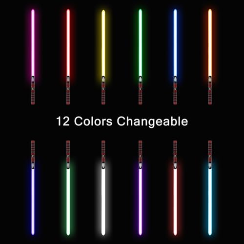Image of FX Light Saber, Motion Control 16 Sound Fonts with Infinite 12 Color Changing, Premium Metal Hilt Light Saber for Kids Movie Fans Cosplay Party Birthday Present