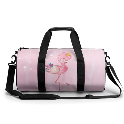 Sac de gym flamant rose compact pour ranger toutes vos affaires