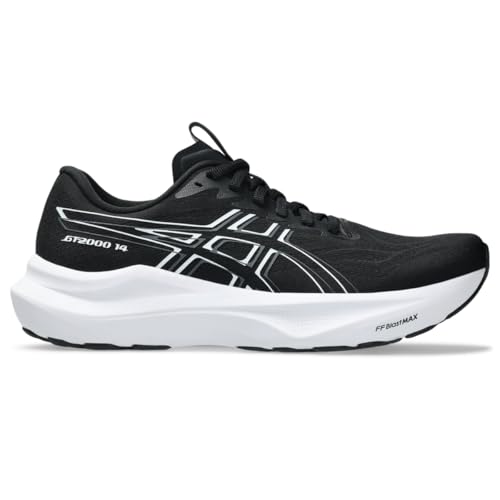 ASICS Women's GT-2000 14 Running Shoes, 8, Black/White by ASICS - Used condition - Image 8