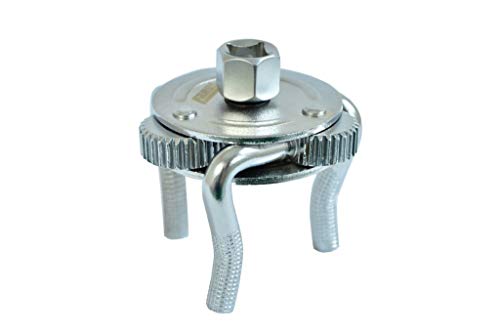 Farys Ölfilterschlüssel Ölfilterspinne 3-armig Ölfilter Spinne 62-120mm 3/8 1/2