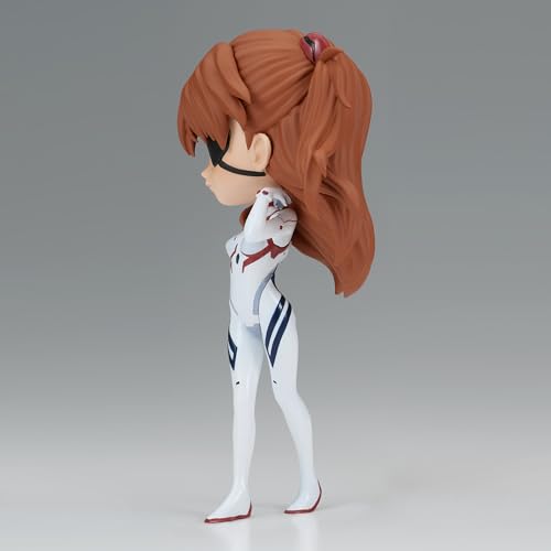 BANPRESTO Q Posket Figure Asuka Shikinami Langley Evangelion: 3.0+1.0, Plugsuit Style 14 cm BP88483 Multi-Coloured - Image 4