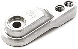 Integy RC Model C28138SILVER Billet Machined Alloy Servo Horn 25T for Traxxas TRX-4 (r=18, 22mm)