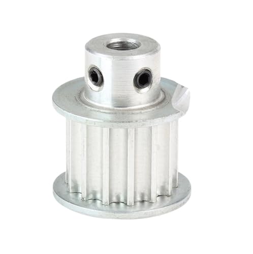 Poulie synchrone 5M 15T pas de 5mm et alésage de 6.35 mm pour transmission fluide