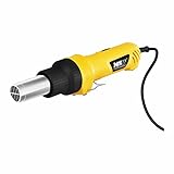 2000 watt MSW - HPF 2000 - Pistola de aire caliente - 2 niveles de potencia - 550 °C - empuñadura recta