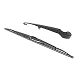 X AUTOHAUX Rear Windshield Wiper Blade Arm Set for BMW X5 E53 1999-2006 - 450mm 18inch