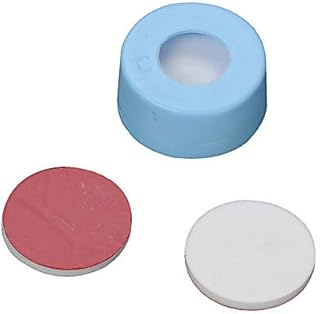 11mm Green Snap-Tin Cap with PTFE/Silicone Septa