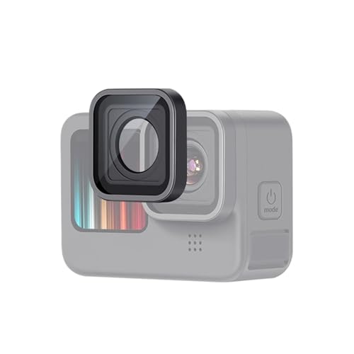 �݊���������܂�GoPro Hero 9-13 �ɑΉ� - UV ���������Y�t�B���^�[�ی�_�X�g�J�o�[�~���[�A�N�Z�T���[