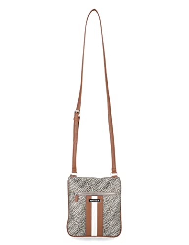 Image of Nautica Lakeside Signature Jaquard North South Crossbody Bag
