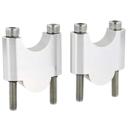 Pontets de guidon de moto 28 mm rehausseurs universels aluminium pour guidon 1 1/8