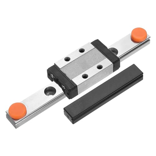 uxcell MGN9 100mm Linear Guide Rail with MGN9C Sliding Carriage Block and...