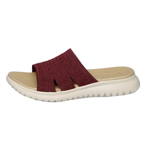 Chaussures de sport d'été et sandales femmes respirantes slip on