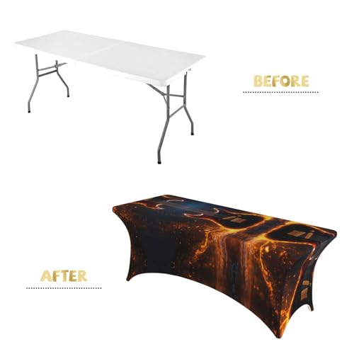 Nappe rectangulaire extensible et facile a nettoyer guitare