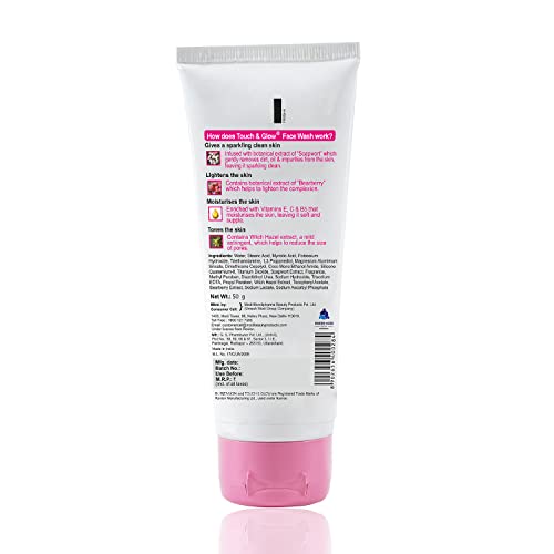 Image of Revlon Touch and Glow Advanced Fairness Face Wash, 50g