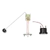 Brandstofniveaumeter, 52 mm E‑1/2‑F Indicatiebereik Brandstofniveaumeter voor vrachtwagen en toerwagen voor boot Jacht…