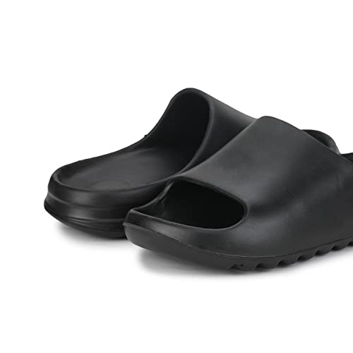 Image of D-SNEAKERZ Sliders for Men Casual Light Weight Slippers for Boys Daily Use Waterproof Bathroom Slides (S-02)