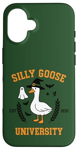 Silly Goose nEB  S[Xg ʔ Be[W sCȃO[X X}zP[X iPhone 16 p