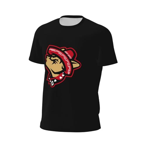 Cokyis El Paso Chihuahuas Men's Crew Neck T-Shirt, Dry Moisture Wicking, Breathable Mesh Short Sleeve2