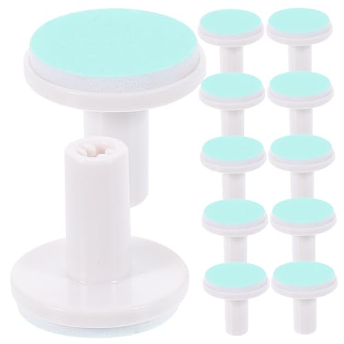 FOMIYES 12pcs Baby Nail File Pads Electric Nail Grinding Heads for Clippers Baby Kit Safe Easy to Replace