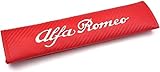 2 Pcs Sicherheitsgurt Schulterpolster, für Alfa Romeo All Models Schultergurt Protect Slip Soft Comfort Auto Styling ZubehöR