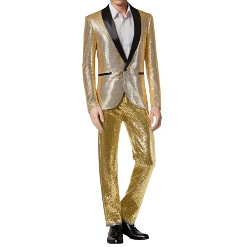Ropa de escenario para cantantes y DJs con americana brillante de fiesta