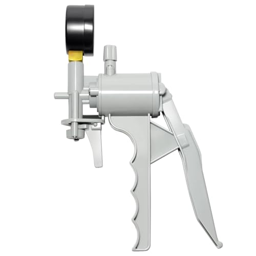 REACWARE INC.Lab Hand-held Vacuum Pump,Handle Vacuum Pressure Suction Pump,Max 650mm Hg