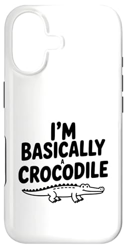 I'm Basically A Crocodile �ʔ��������̃��[���A �X�}�z�P�[�X iPhone 17 �p