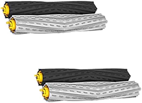 Amyehouse 2 Sets Extractor Roller Brush Replacement Parts Compatible with iRobot Roomba 800 900 Series 805 860 870 880 890 960 961 980 981 985 Vacuum Accessories