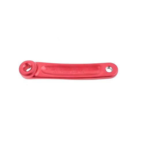 PETCHOR Square Taper Crankset MTB, Mountain Bike Single Speed Crankset, Bicycle Crank Arm Set 170mm 104BCD, 36T Chainring & Bolts, Red