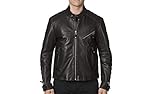  BMW Original Herren Lederjacke Bikerjacke schwarz Lammnappa - Kollektion 2020/21 Größe M