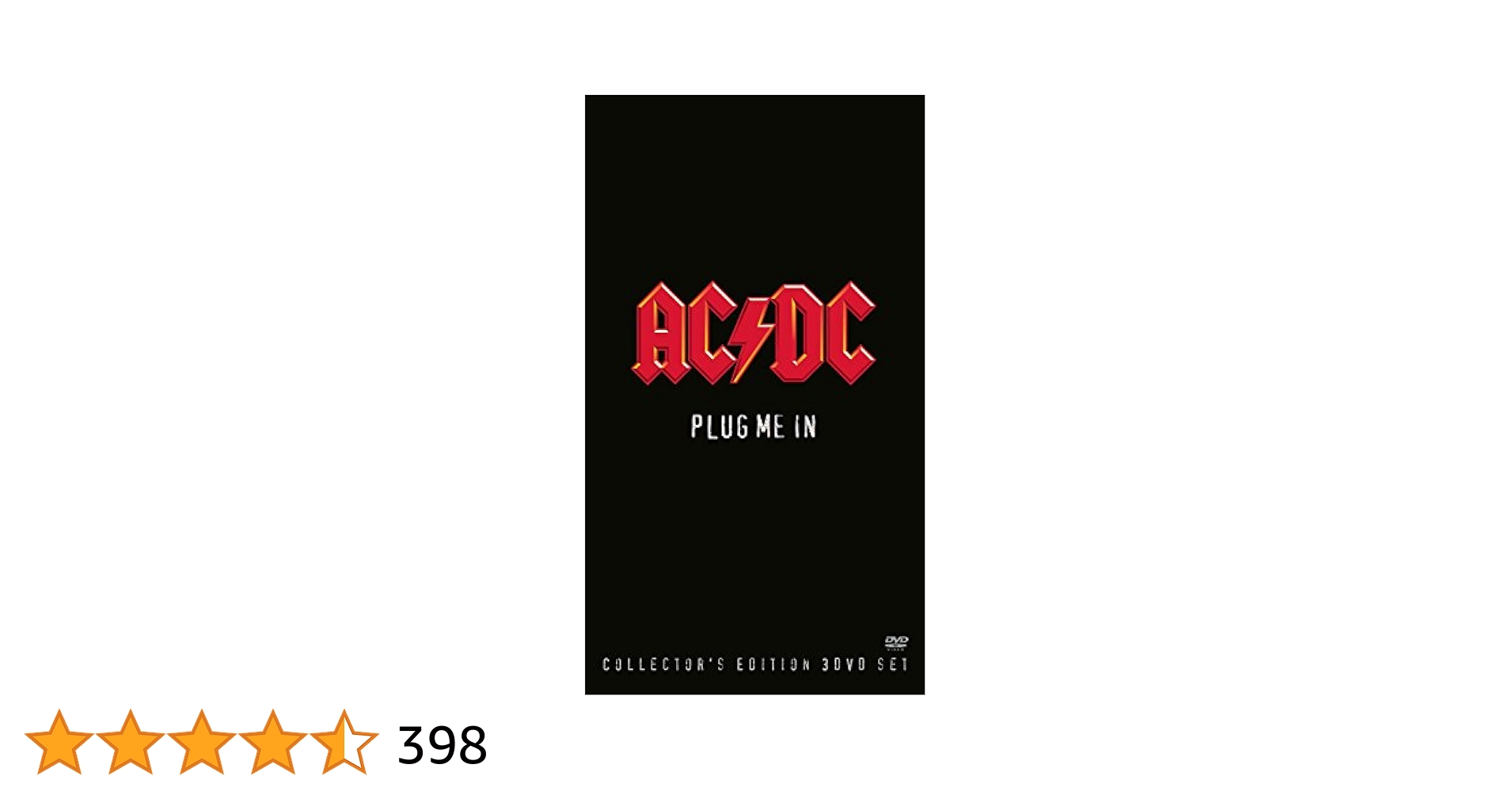 AC/DC/プラグ・ミー・イン～コレクターズ・エディション・3DVD・セット Amazon.co.jp: プラグ・ミー・イン~コレクターズ・エディション