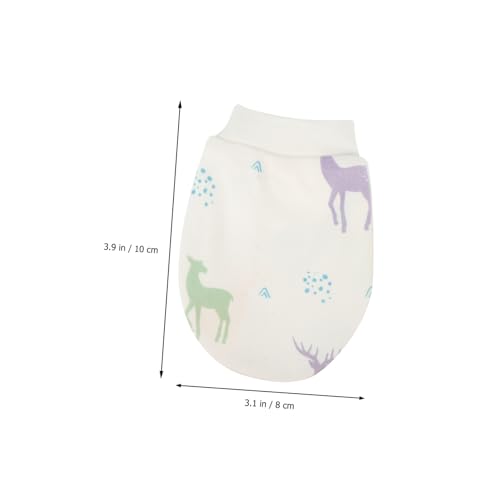 BESPORTBLE 7 Pairs Scratch Face Mittens Soft Cotton Gloves for Gentle Protection Comfortable Fit for Newborns and Boy Girl Durable and Mittens2