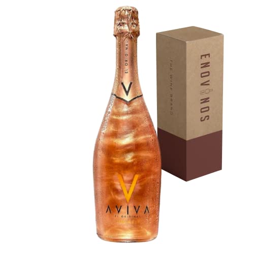 AVIVA PINK GOLD - Botella de Vino Espumoso AVIVA -Envío 24H - Seleccionado y Enviado por ENOVINOS