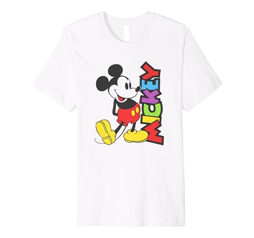 T-shirt Disney Mickey Classic multicolore idéal pour vos sorties décontractées